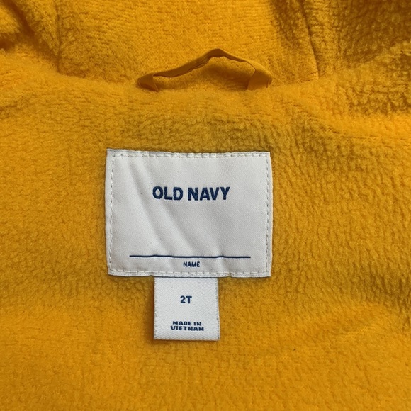 GOLDEN YELLOW ‘OLD NAVY’ PUFFER COAT!! - Picture 5 of 9
